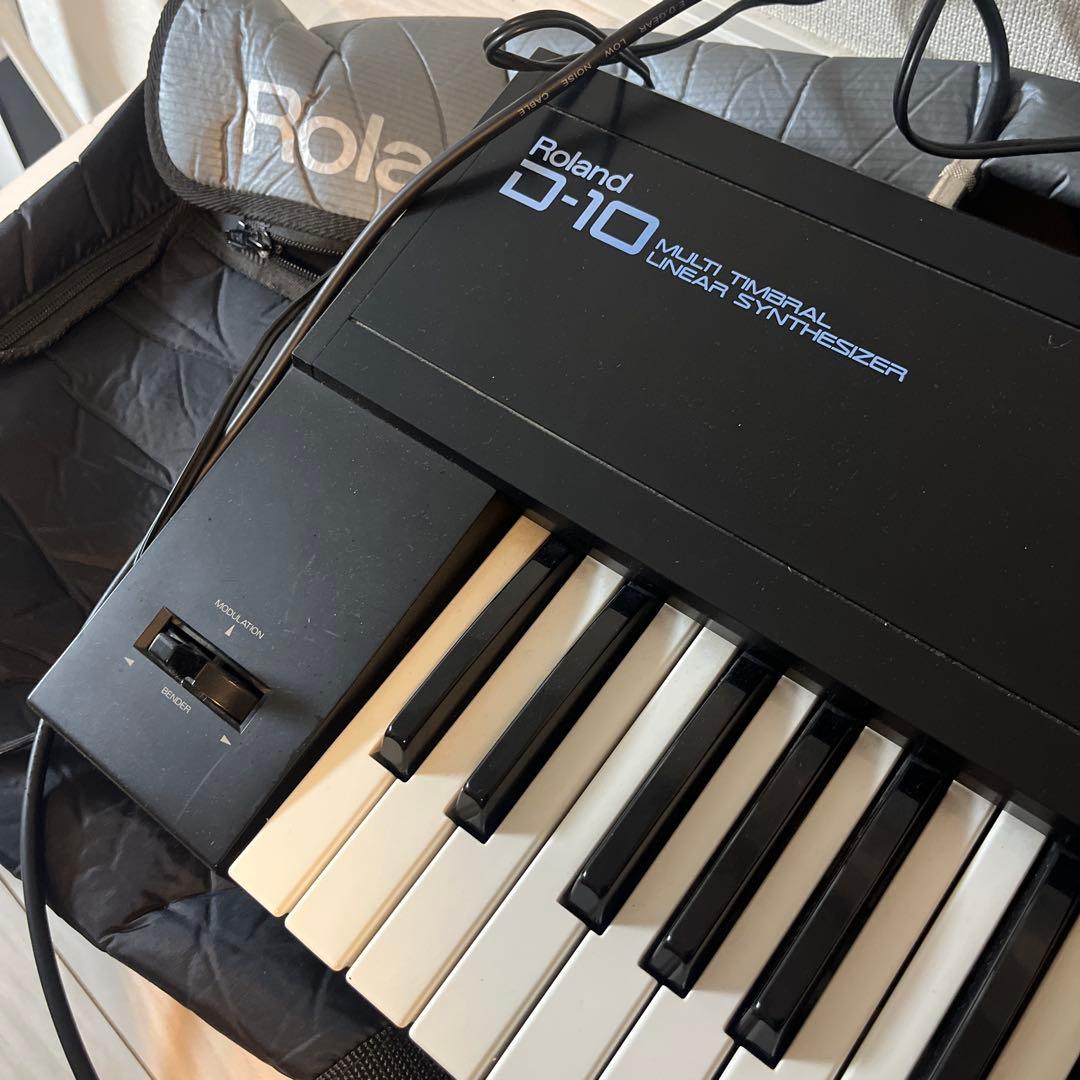 Roland D-10 ローランド シンセサイザー61鍵 マルチ キーボード - メルカリ