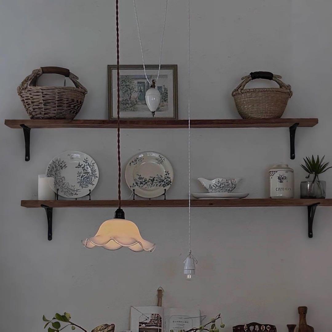 碍子吊り下げライト フランス陶磁滑車 ペンダントライト - メルカリ