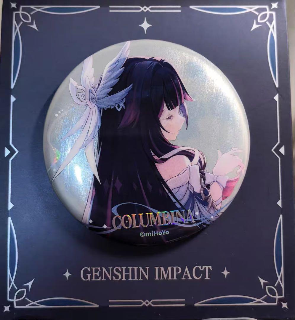公式正規品 コロンビーナ 少女 缶バッジ 空月の歌 原神 - メルカリ