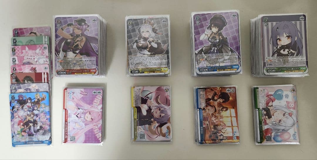 ヴァイスシュヴァルツ　あおぎり高校　4コン(例外あり) ヴァイスシュヴァルツよりトライアルデッキ＆ブースターパックあおぎり