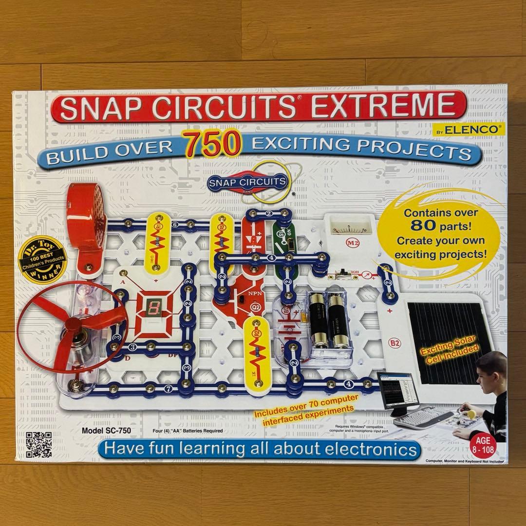 SNAP CIRCUITS EXTREME 750 スナップサーキット Amazon | Snap Circuits Extreme Sc-750 [並行輸入品