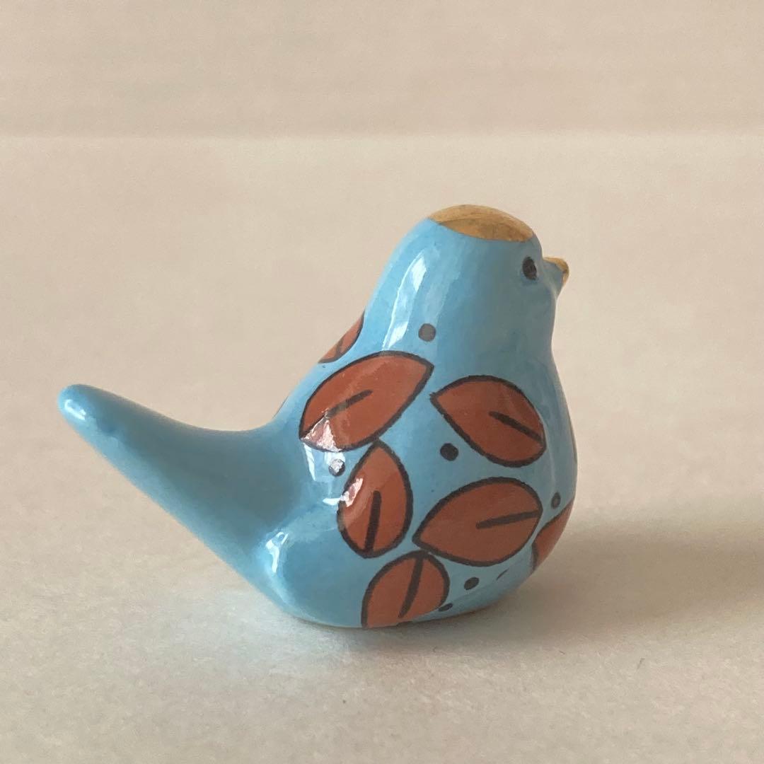 ☆再販☆デザインバードのフェーヴ⑥ フランス雑貨 ミニチュア 陶器