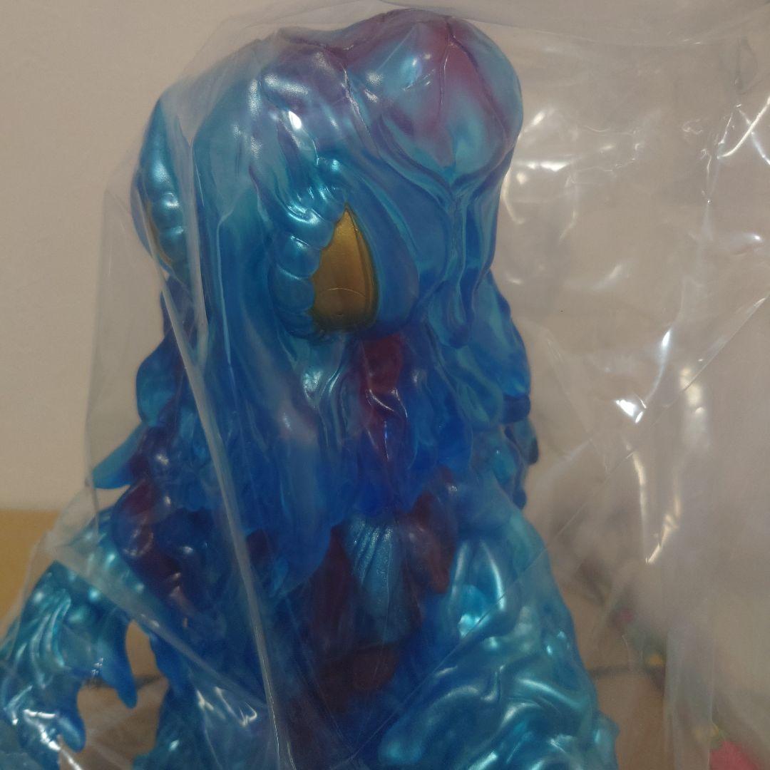 ヘドラ ブルークリアver. ギガブレイン Amazon.co.jp: ギガブレイン ヘドラ クリアブルー ソフビ sofvi