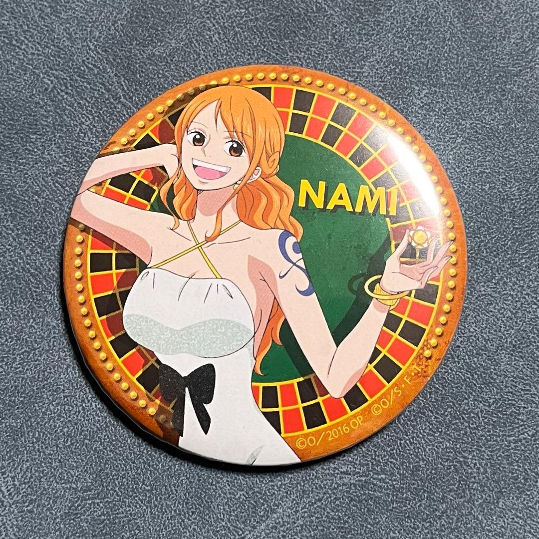 ワンピース ナミ 缶バッチ チャーム 3点セット - メルカリ