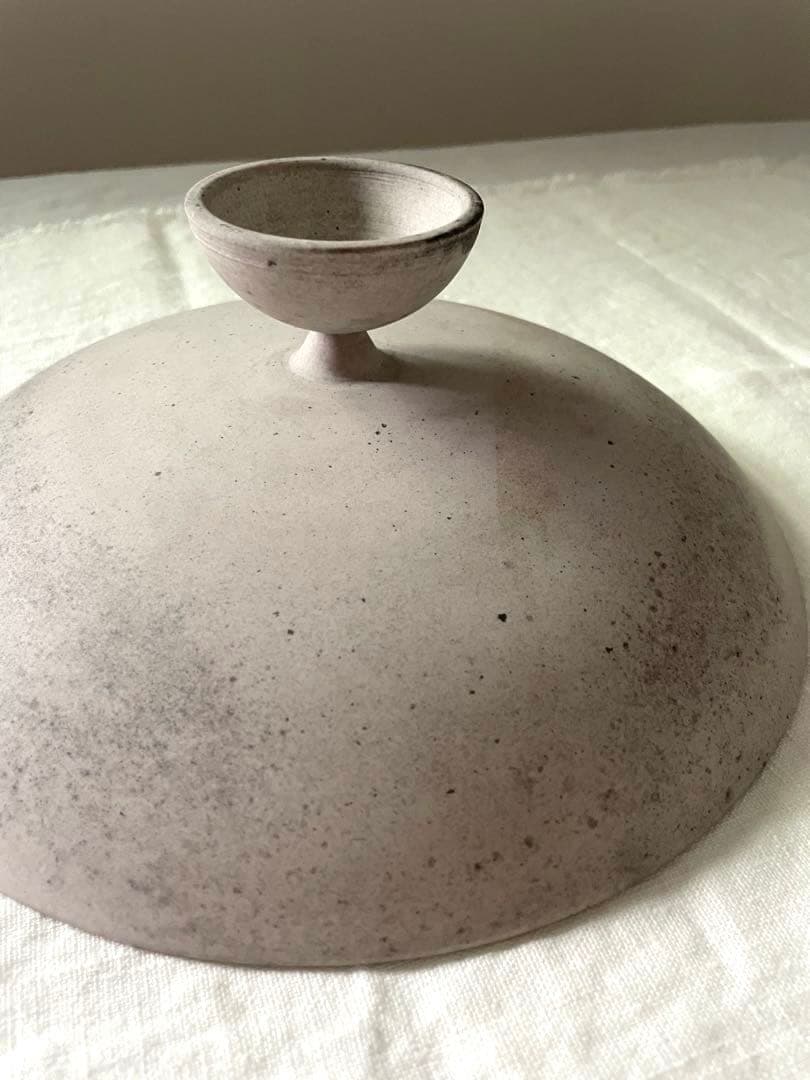 鮫島陽_ 舟 Boat 23.5cm×8.5cm 脚付き皿　高台コンポート皿　大