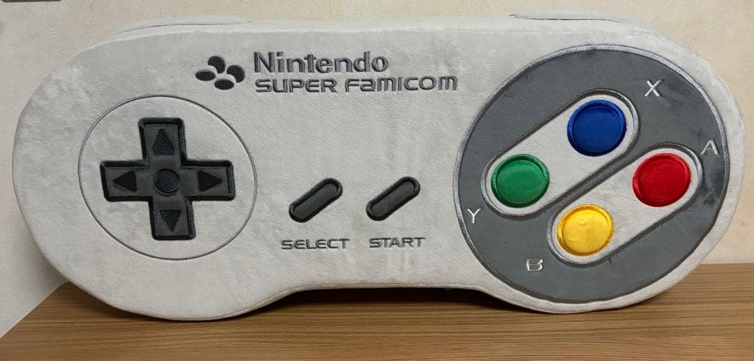任天堂ミュージアム限定スーパーファミコンコントローラークッション
