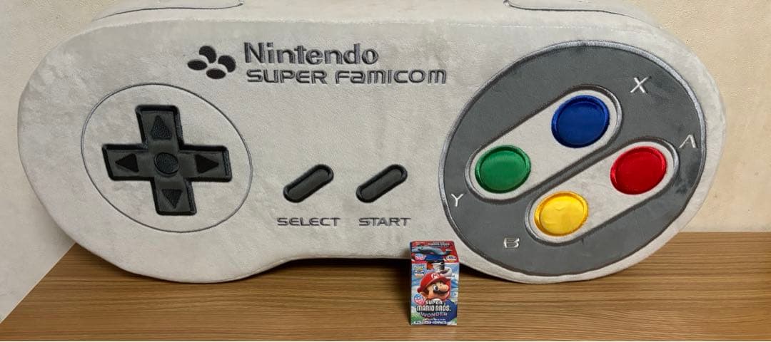 任天堂ミュージアム限定スーパーファミコンコントローラークッション