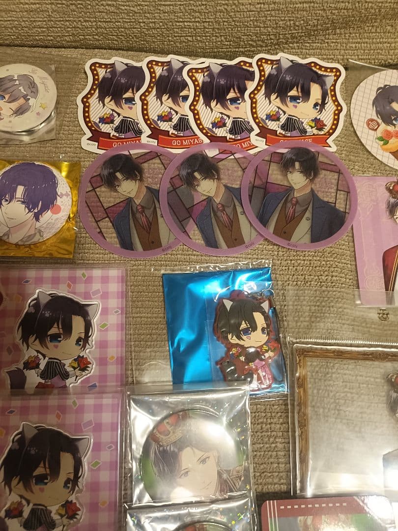 スタンドマイヒーローズ 宮瀬豪 セット アクスタ 缶バッジ コースター