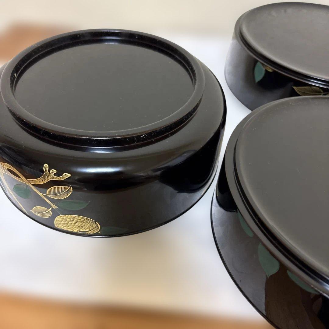 アソベ光石謹製　沈金橘花　丸重　未使用