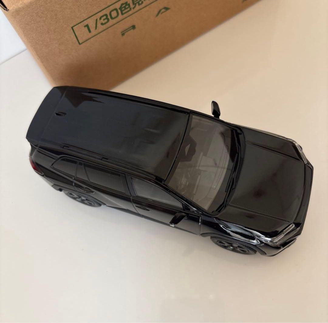 トヨタ新型RAV4 ミニカー カラーサンプル アティチュードブラック