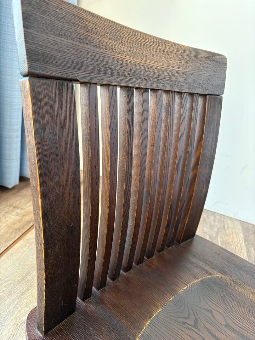 回転座椅子 無垢 和モダン 和室 タモ材 オーク材 ③ - メルカリ