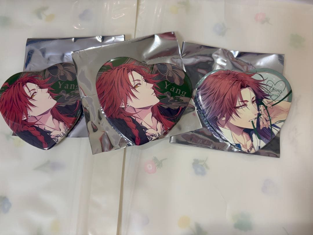 ピオフィオーレの晩鐘 ピオフィ ハート缶バッジ ステラワース 楊