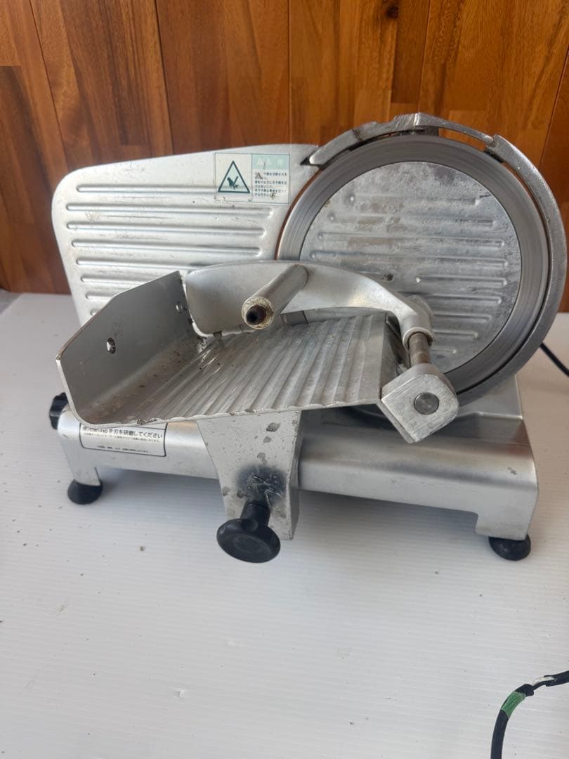 ミートスライサー　TBMS-220N テンポス業務用 (a24) テンポス TBMS-220N|ミートスライサー|厨房機器・熱機器 | 業務用厨房