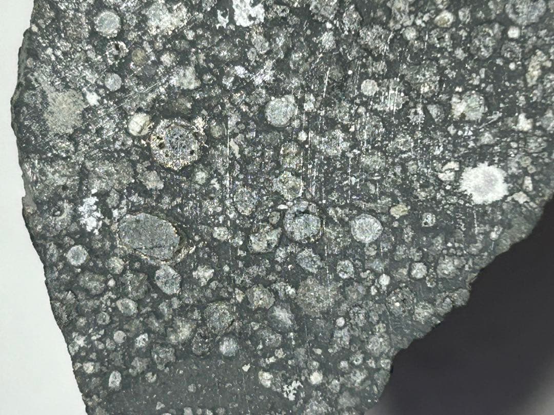 炭素質　石質　隕石　アエンデ　スライス　7.52g　コンドライト　証明書付き