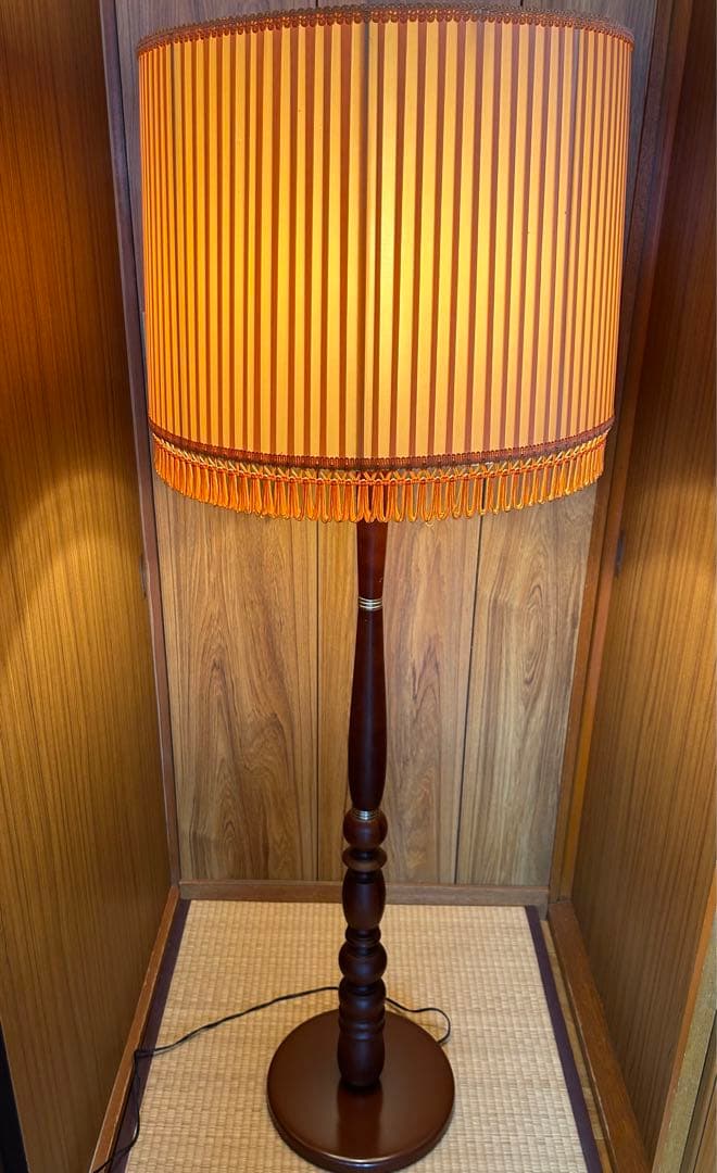 ナショナル　クラシック ブラウン 木製 フロアスタンド　昭和レトロ フロアスタンドライト アンティーク レトロ」の人気商品一覧 | 安い