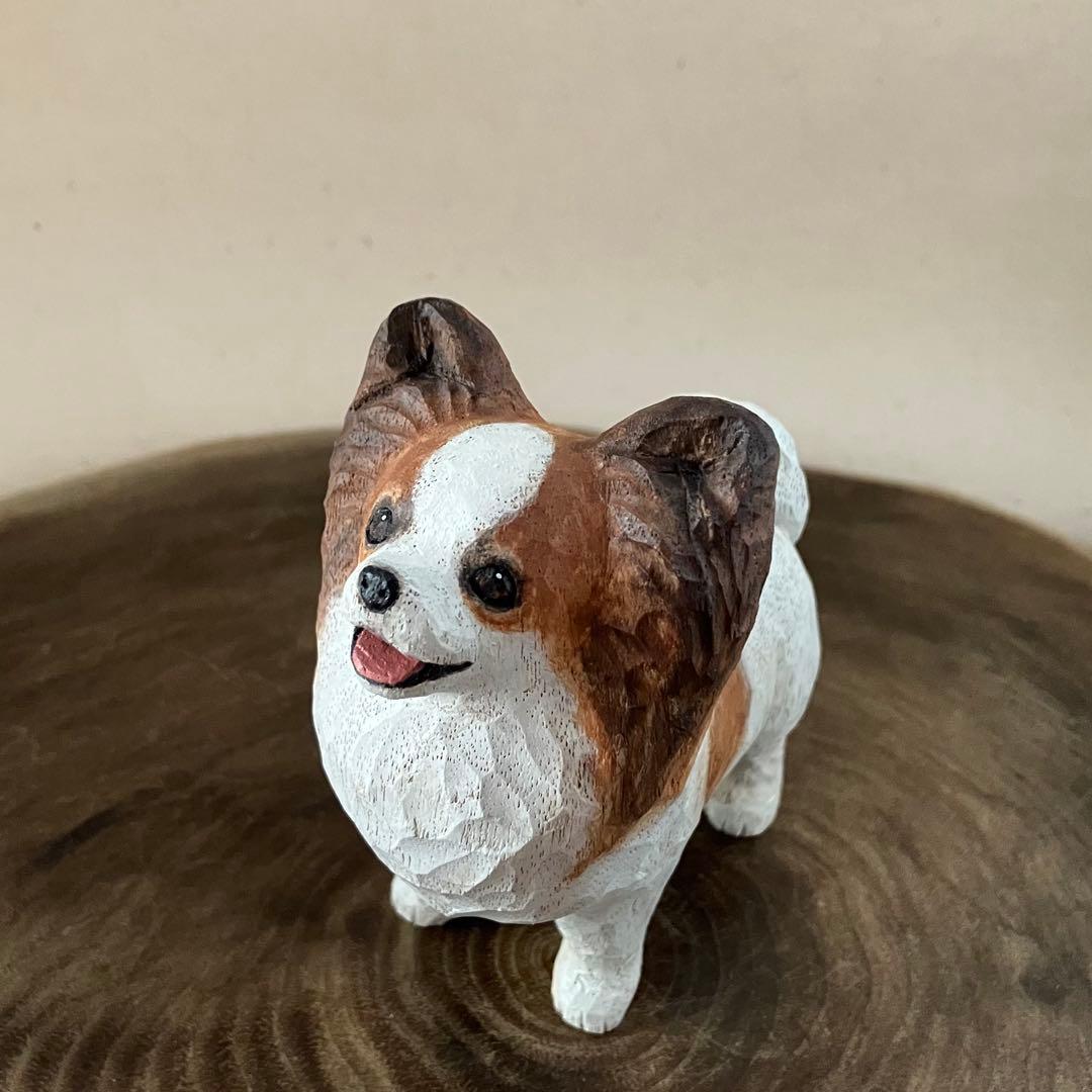 木彫りのパピヨン 制作メモ パピヨン｜川崎誠二｜KAWASAKI_Seiji