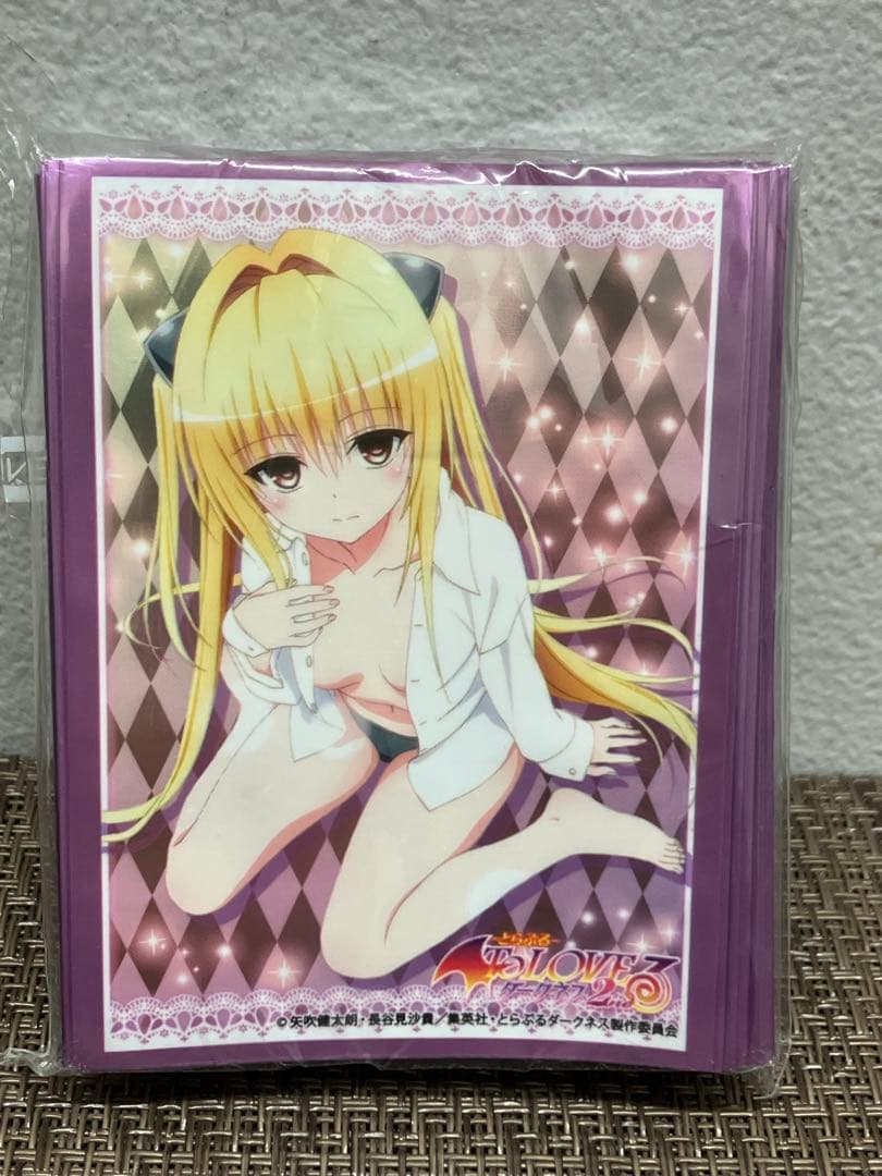 To LOVEる　とらぶる　ダークネス2nd 金色の闇　スリーブ 駿河屋 -<中古>特製スリーブA(金色の闇) 「To LOVEる -とらぶる