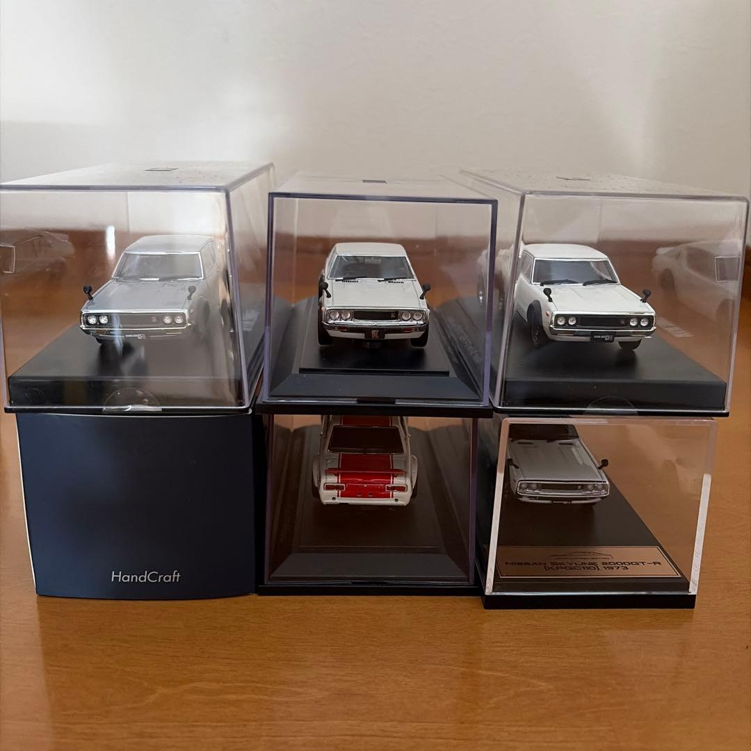 ミニカー 6台セット 1/43 スカイライン ミニカー/完成品 エブロ 1/43 カルソニック スカイライン R33 1998
