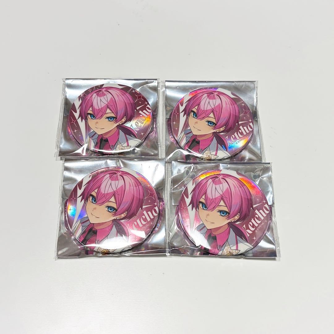 AMPTAK×COLORS けちゃ 缶バッジセット - メルカリ