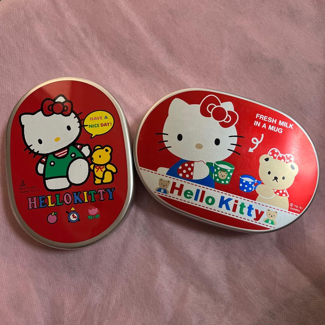 昭和レトロ キティちゃん アルミ弁当箱 - メルカリ
