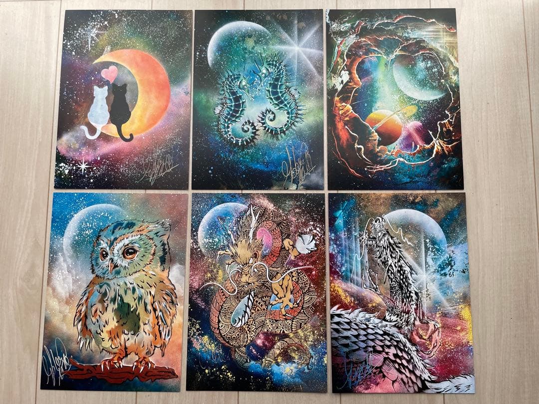 【スプレーアート エデン】複製画 12枚 スプレーアートエデン 複製画 6点セット SMキャンバス - メルカリ