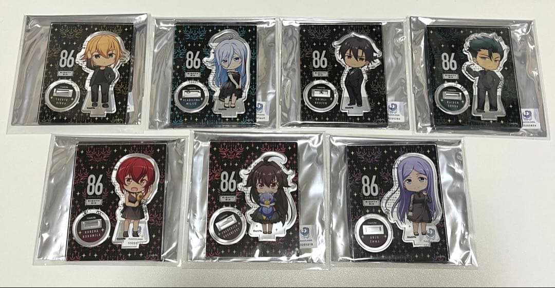 86-エイティシックス- カラ鉄 アクリルスタンド 7点セット（コンプ） Amazon.co.jp: 86 エイティシックス シンエイノウゼン カラオケの鉄人