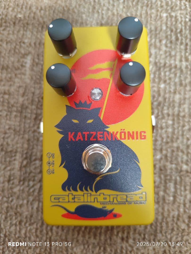 Catalinbread　Katzenkonig　エフェクター Catalinbread - Katzenkonig – LEP INTERNATIONAL