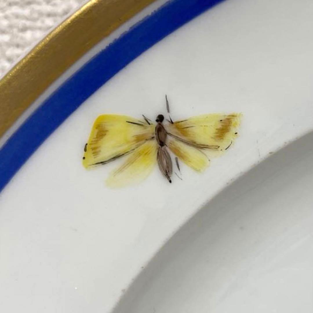 写実画・松に止まる雀・25cm・金縁・Meissen・ - メルカリ