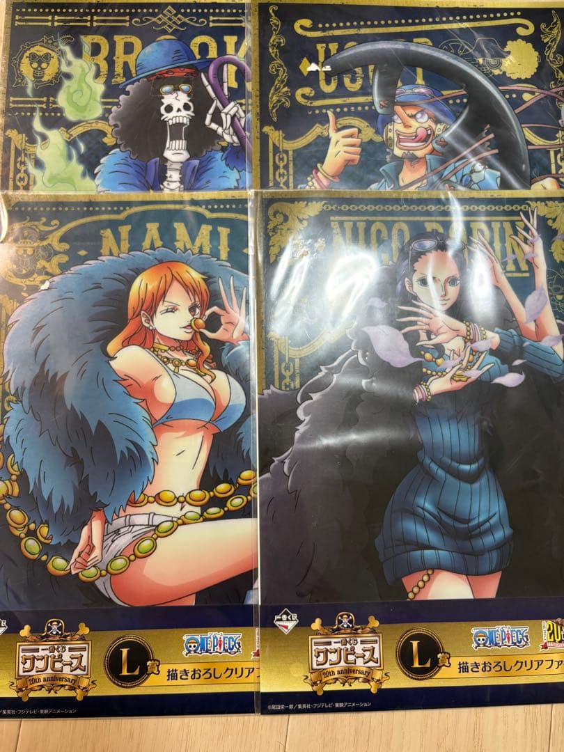 ワンピース一番くじ クリアファイル - メルカリ