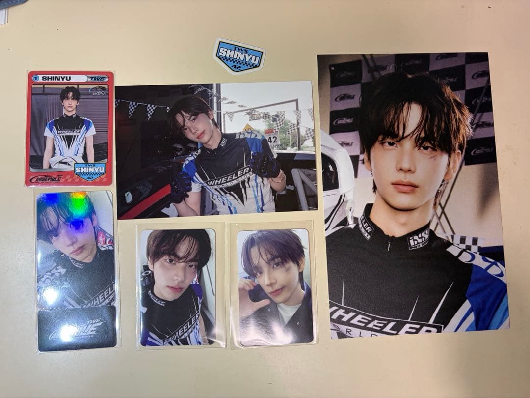 シニュ tws シーグリ コンプ フォトカード popup特典 - メルカリ