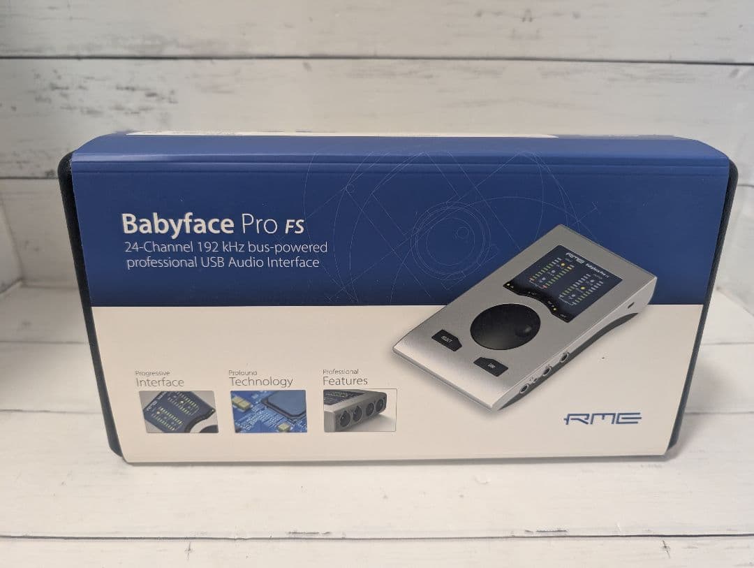 【美品】RME Babyface Pro FS AG_RME_Babyface_Pro_FS_Perspec