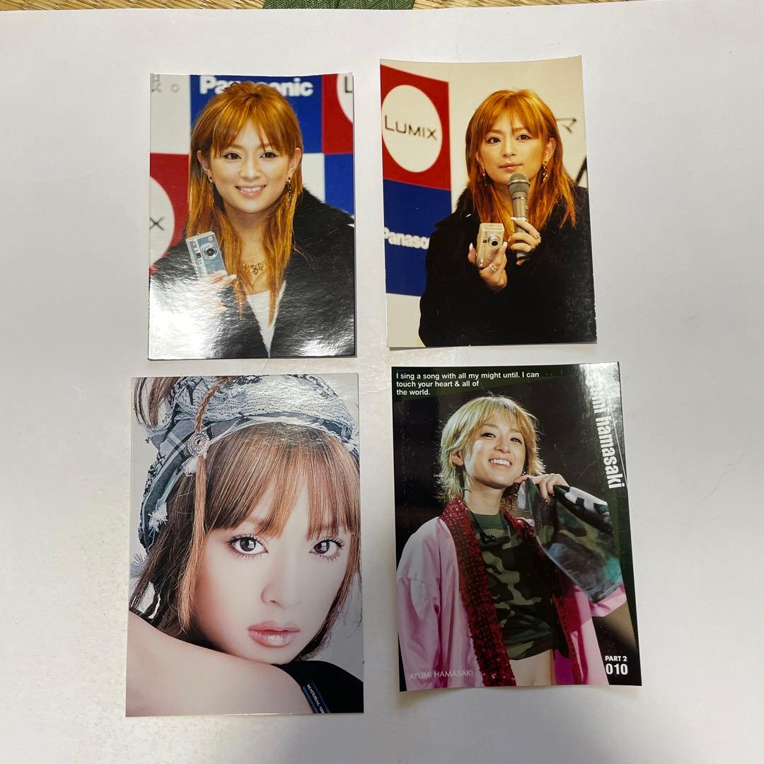 浜崎あゆみ 生写真4枚セット - メルカリ