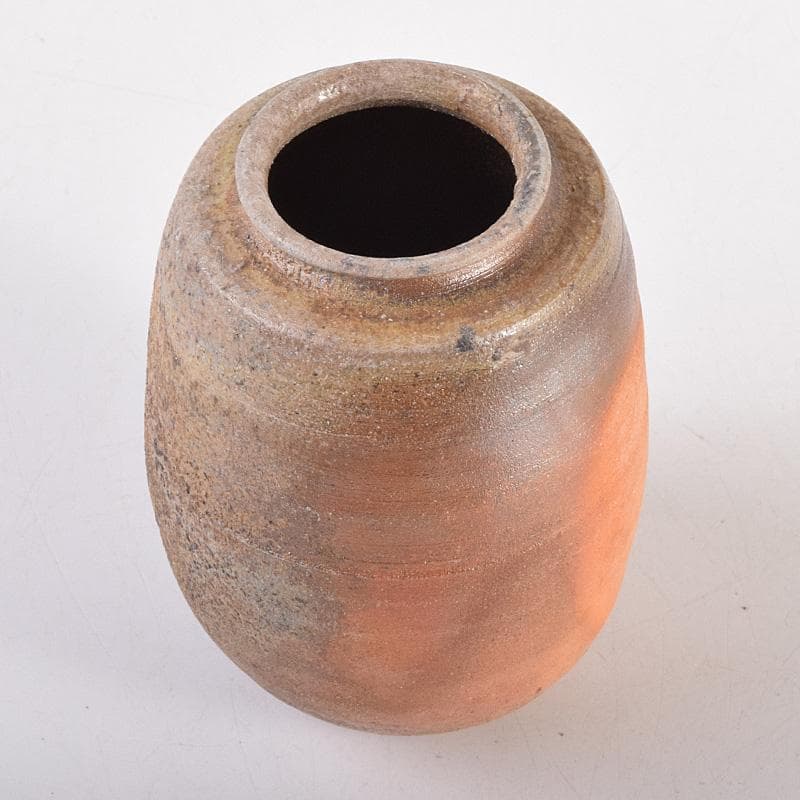 茶道具 備前焼 木村桃山作 茶入 袱紗付 共箱 V R7875 - メルカリ