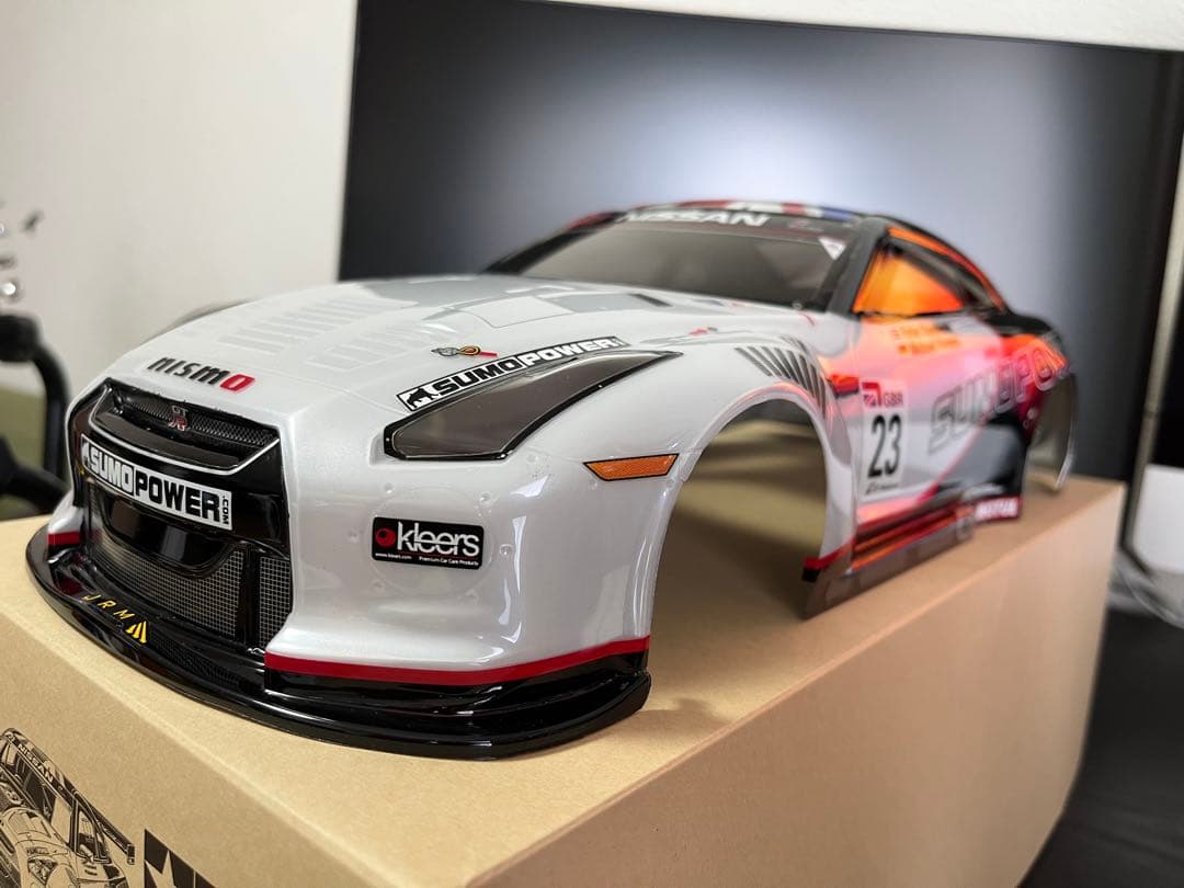 TAMIYA SUMO POWER NISSAN GT-R 1/10 ボディ - メルカリ