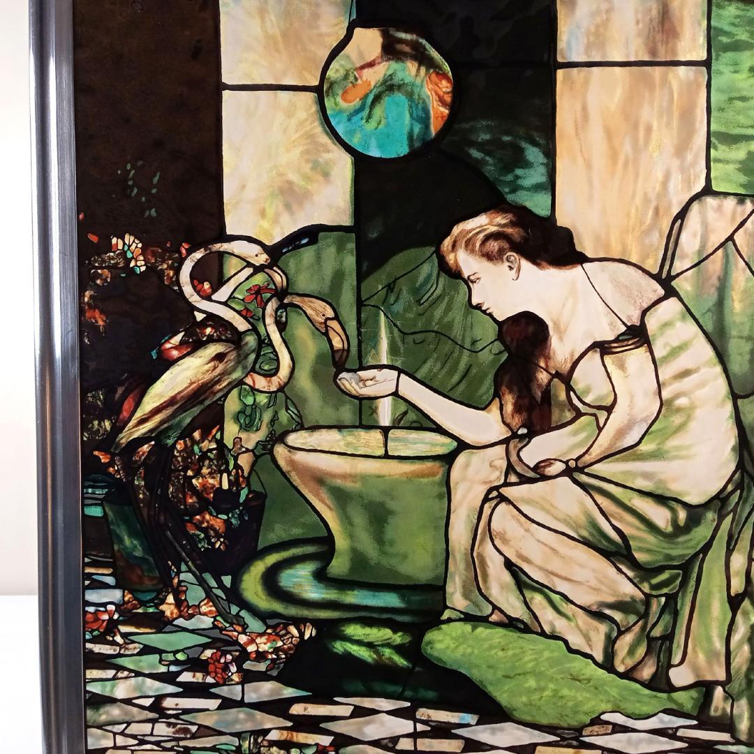 ルイスCティファニー ステンドグラス Flamingo グラスマスターズ社