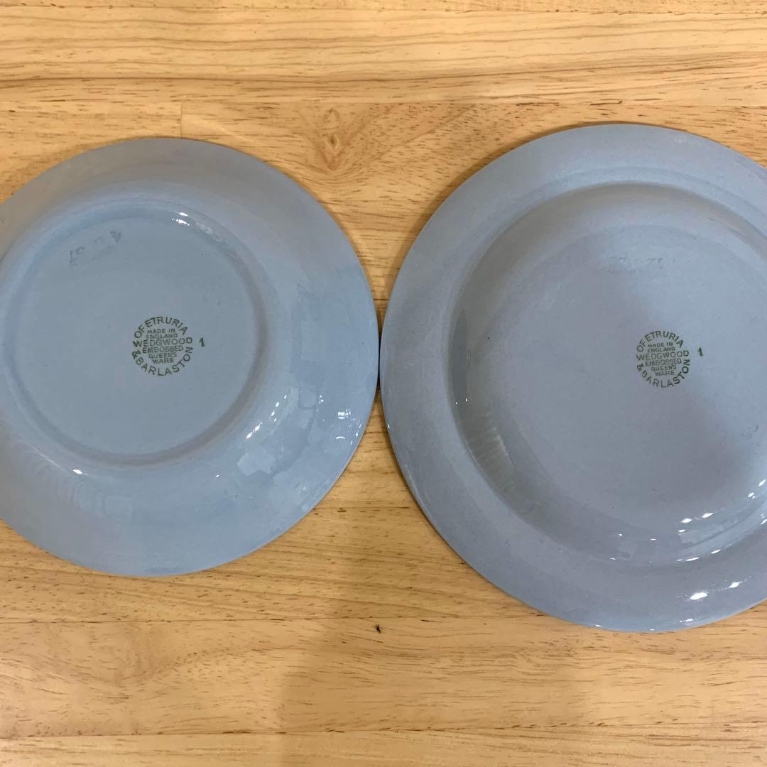 希少 ウェッジウッド クイーンズウェア クリーム ラベンダー 5点