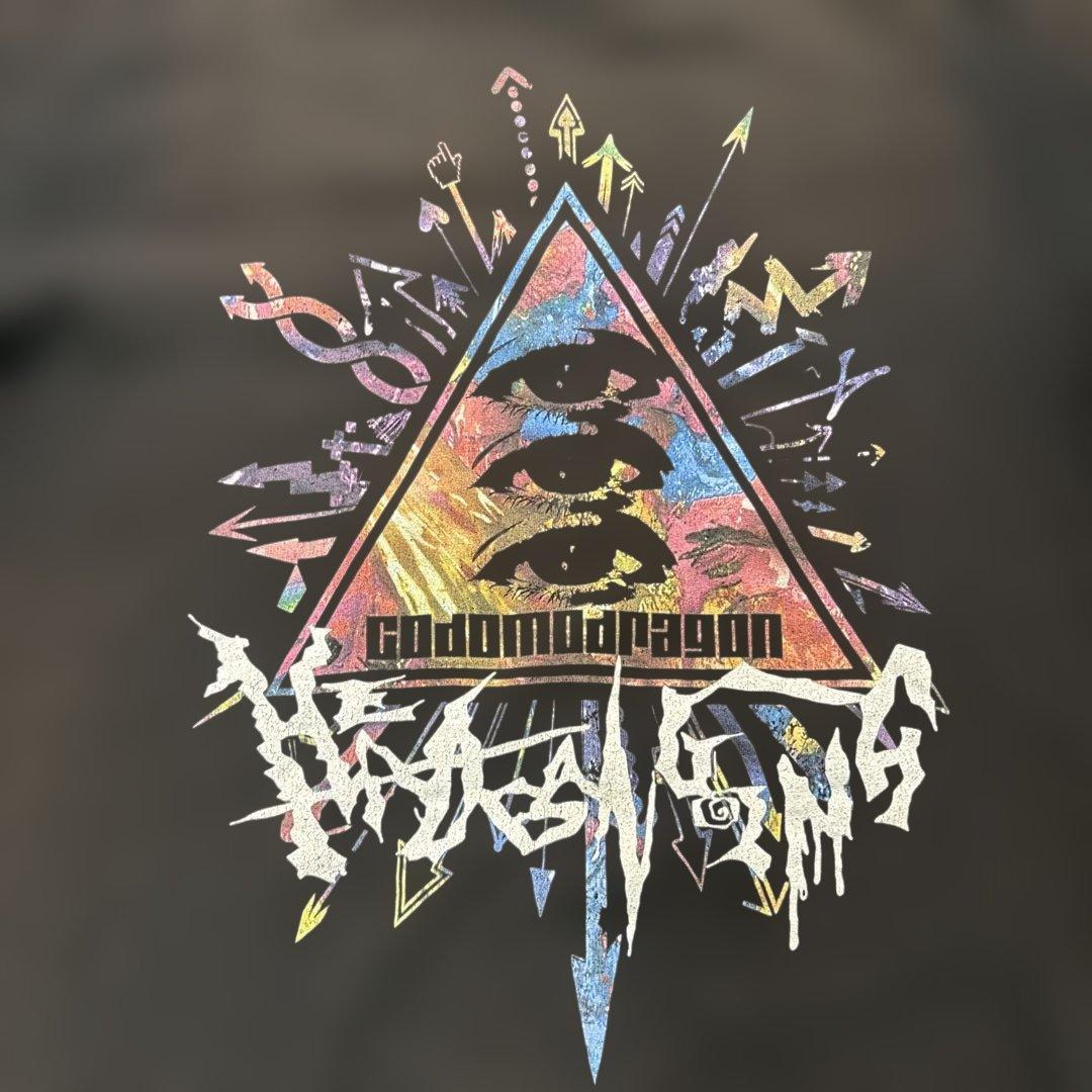 8SM1 コドモドラゴン ヘッドバンキング Tシャツ 黒 古着 - メルカリ