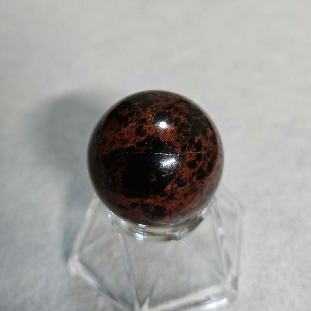 十勝石 オブシディアン 27.9mm スフィア 北海道産