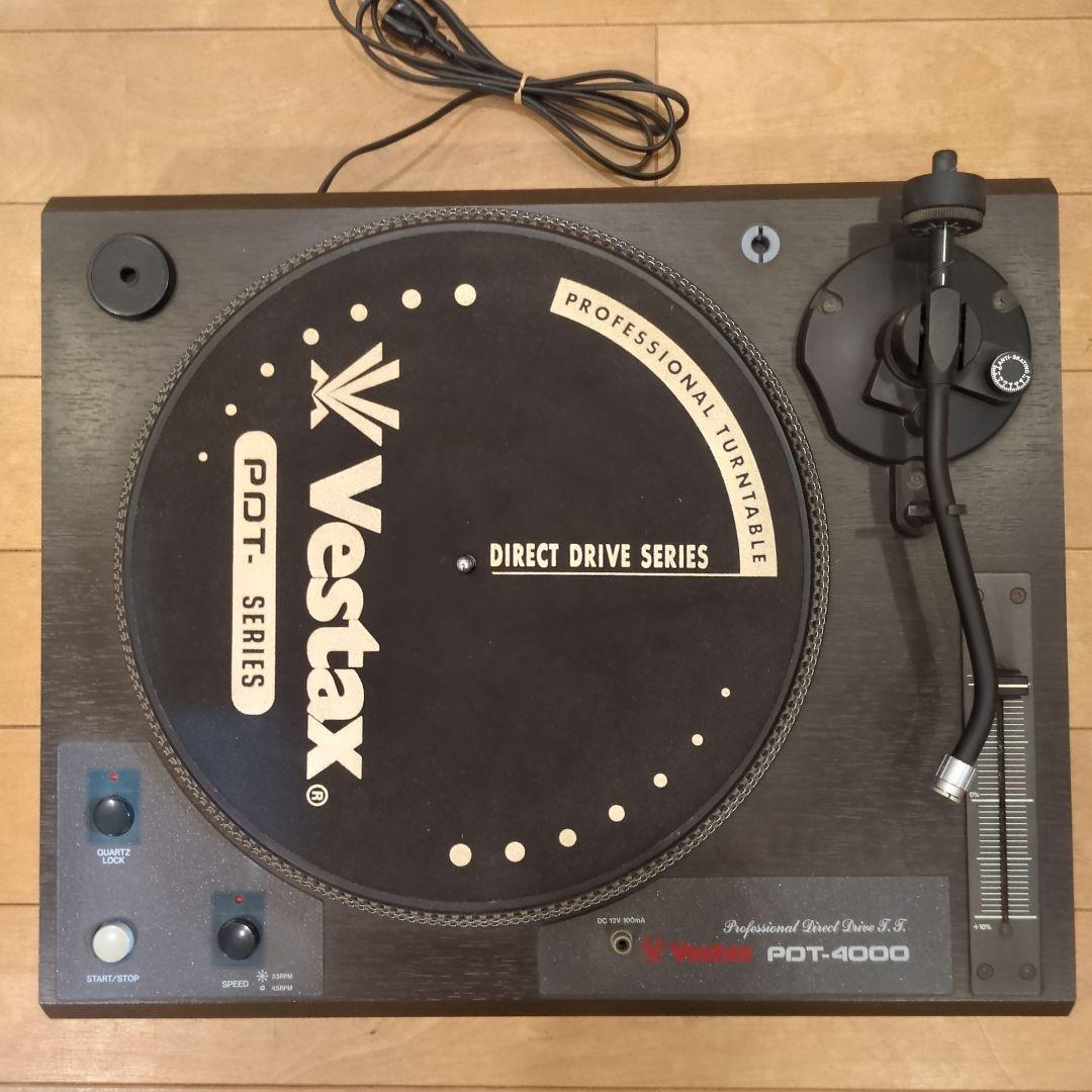 Vestax PDT-4000 ターンテーブル　レコードプレーヤー Yahoo!オークション -「vestax pdt-4000」の落札相場・落札価格