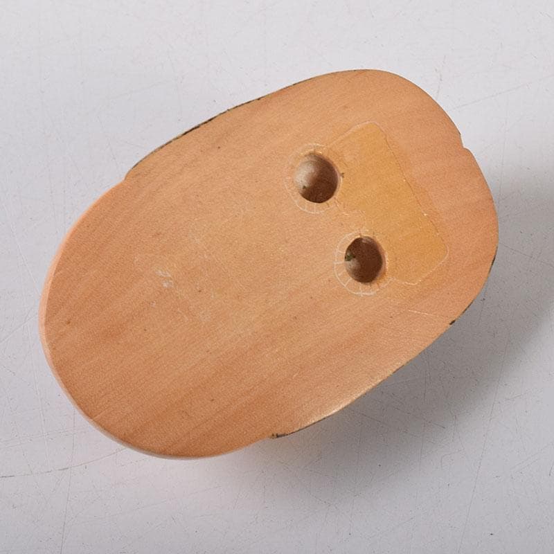 時代提げ物 木彫 面根付 能面 お面 若女 C 7750 - メルカリ