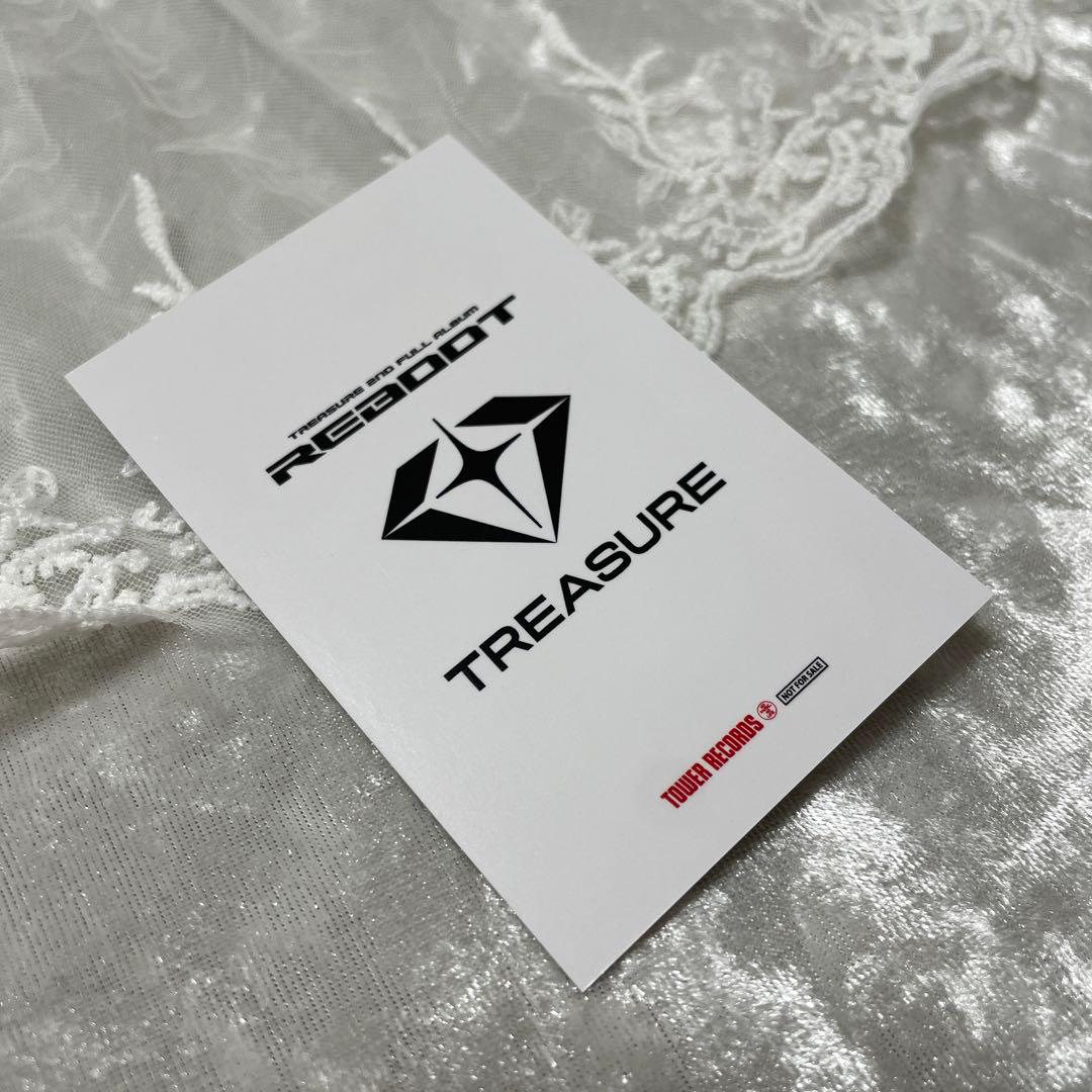 treasure ジフン reboot タワレコ 特典 トレカ 赤髪 - メルカリ