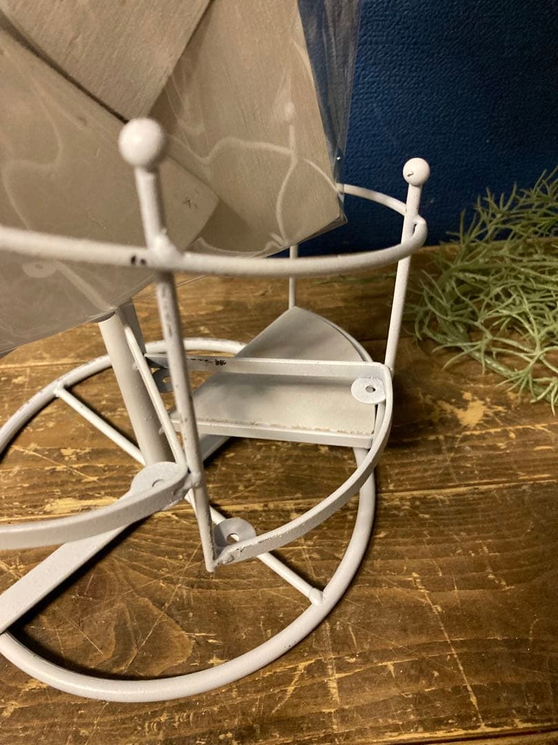 ガーデニング雑貨アンティーク シャビー フラワースタンド アイアン