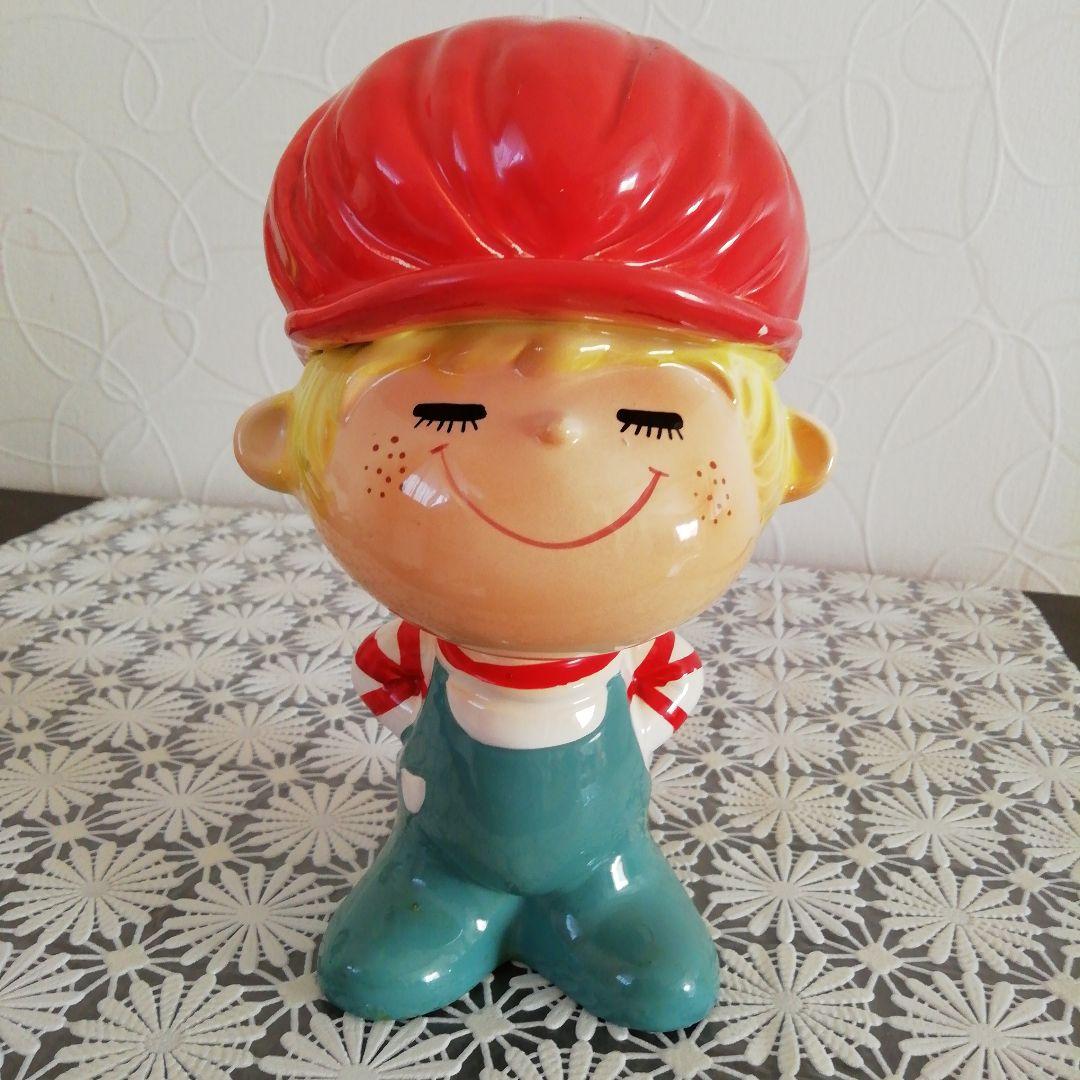 水森亜土 亜土ちゃん 貯金箱 昭和レトロ 陶器 - メルカリ