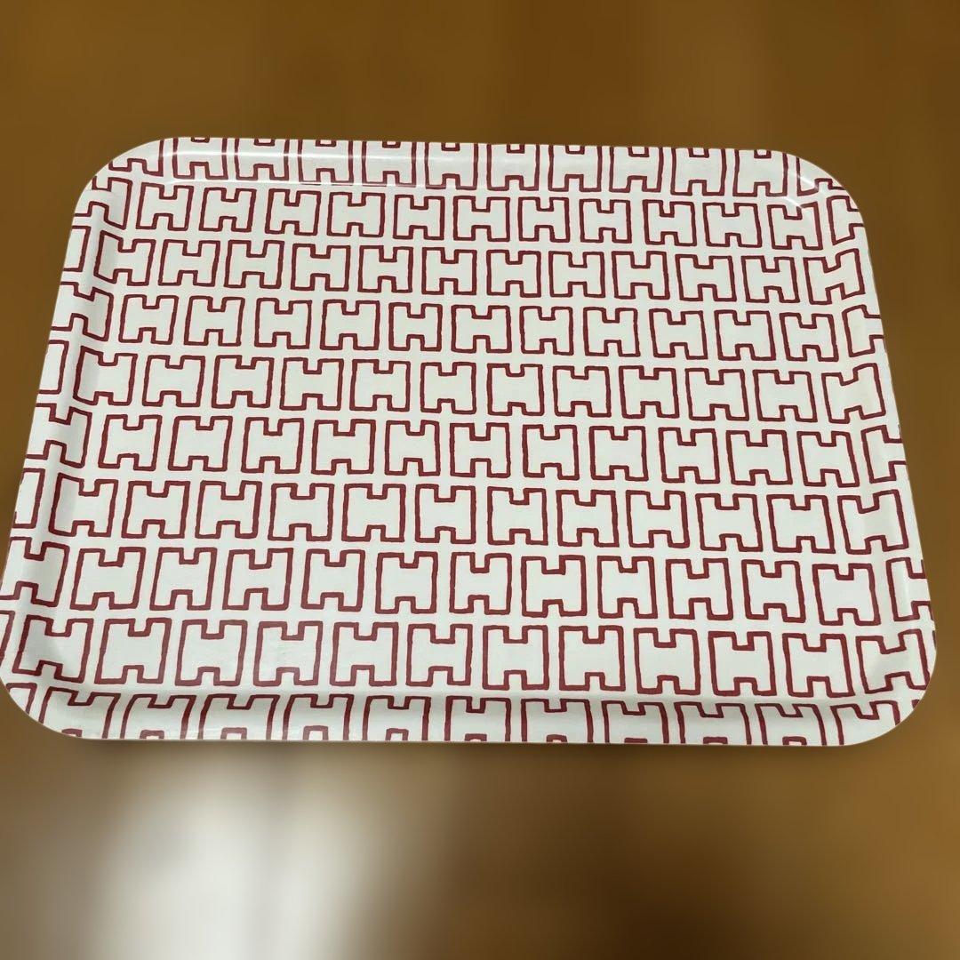 artek トレイ 赤いパターン　Lサイズ 取扱終了】Artek トレイ L SIENA アルテック 43×33cm 北欧 トレー