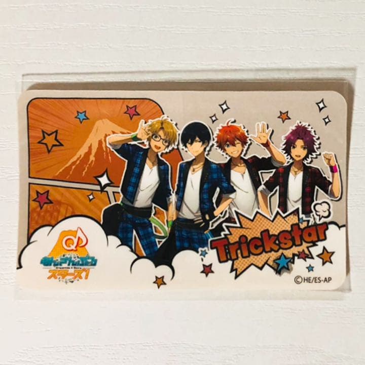 新品★あんスタ【Trickstar】富士急★ICカードステッカー With ThanX