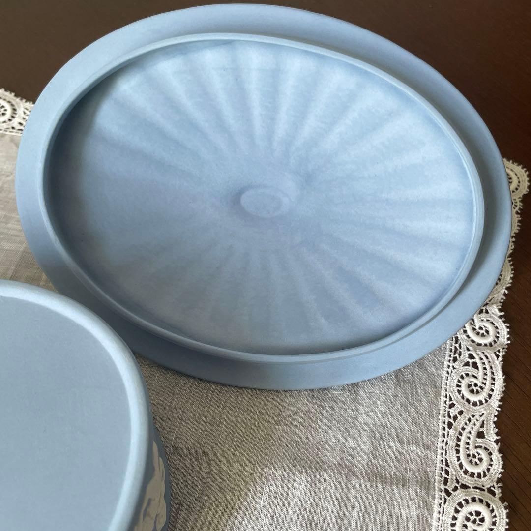 未使用・レア】ウェッジウッド ジャスパー トリンケットボックス お