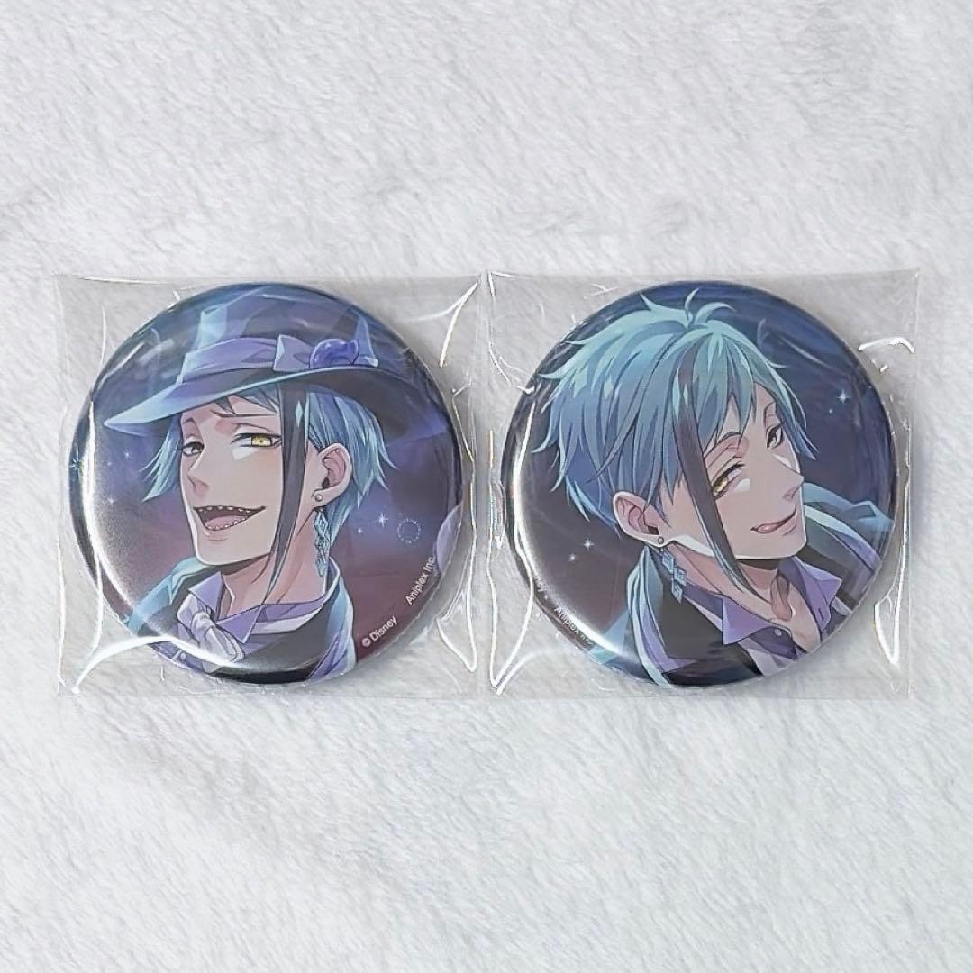 ツイステ ジェイド フロイド 缶バッジ - メルカリ