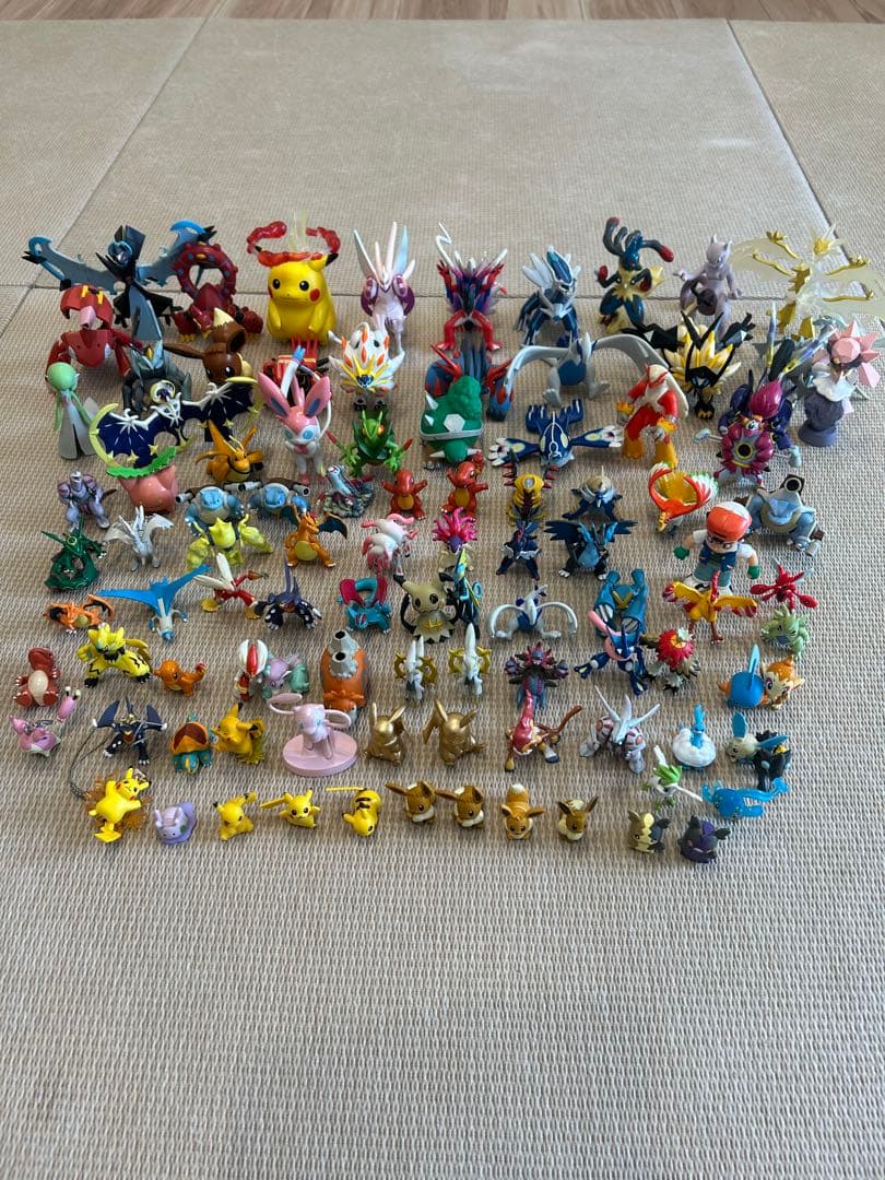 ポケモン モンコレ フィギュアなど　まとめ売り ポケットモンスター モンコレ フィギュア まとめ売り 初期 当時品 レア