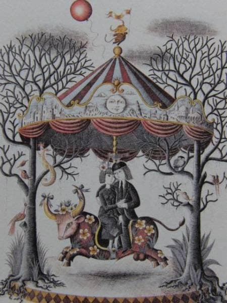 レイモン・ペイネ、牡牛座、希少な画集より、新品高級額・額装付 レイモン ペイネ 牡牛座（星座シリーズ）