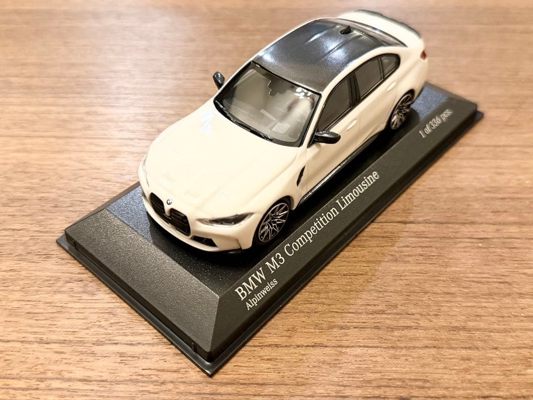 中古品 1/43 ミニチャンプス BMW M3 セダン 2020 ホワイト - メルカリ
